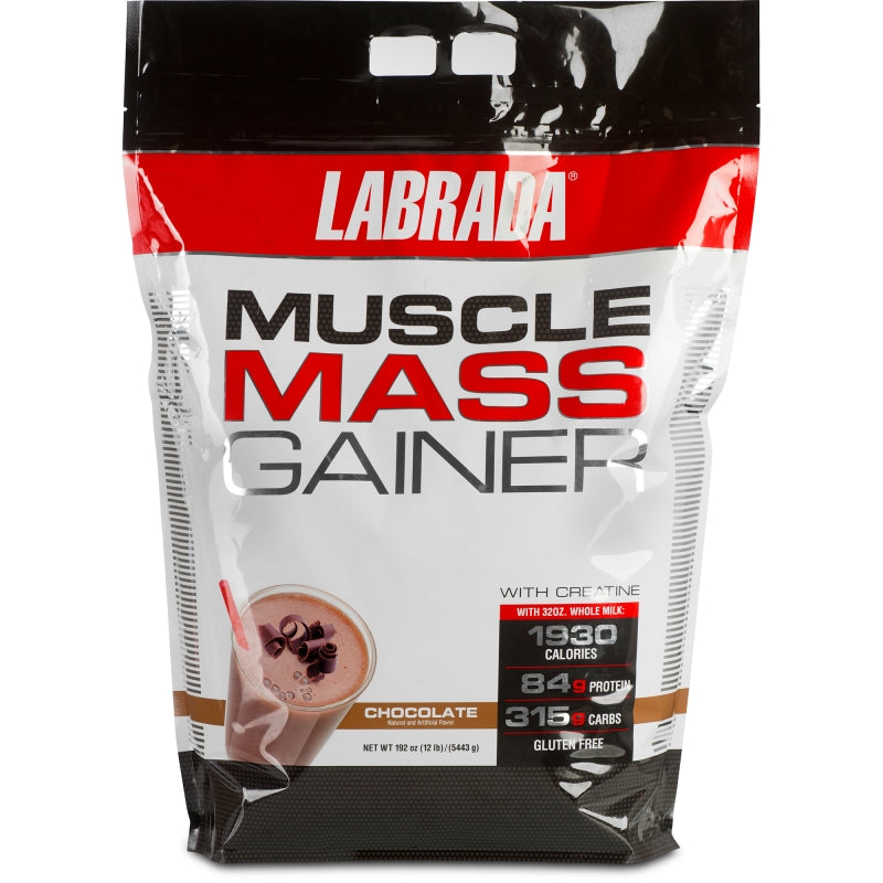 Labrada muscle mass gainer 12 lbs chocolate